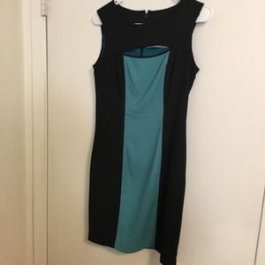 Andrew Marc Color Block Dress Size 4